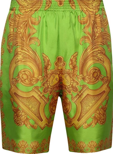 Versace Barocco 660 Silk Shorts 